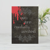 Halloween Uitnodiging (Staand voorkant)