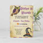 Halloween Uitnodiging (Staand voorkant)