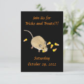 Halloween Uitnodiging (Staand voorkant)