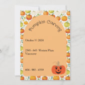 Halloween Uitnodiging (Voorkant)