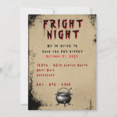 Halloween Uitnodiging (Voorkant)