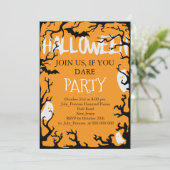 Halloween Uitnodiging (Staand voorkant)