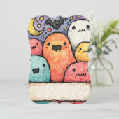 Halloween Uitnodiging 2025 (Staand voorkant)