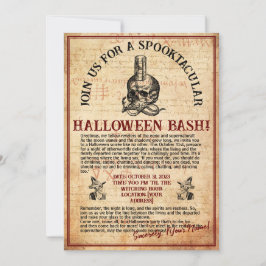 Halloween uitnodiging #3