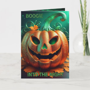 Halloween Uitnodiging in Vouwstijl