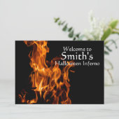 Halloween-uitnodiging Kaart (Staand voorkant)