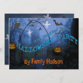 Halloween-uitnodiging Kaart (Voorkant / Achterkant)