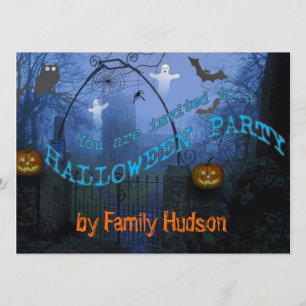 Halloween-uitnodiging Kaart
