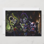 Halloween-uitnodiging Kaart (Voorkant)