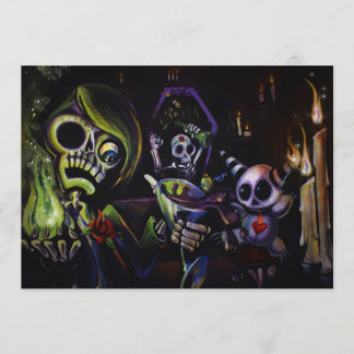 Halloween-uitnodiging Kaart