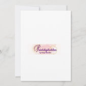 Halloween-uitnodiging Kaart (Achterkant)