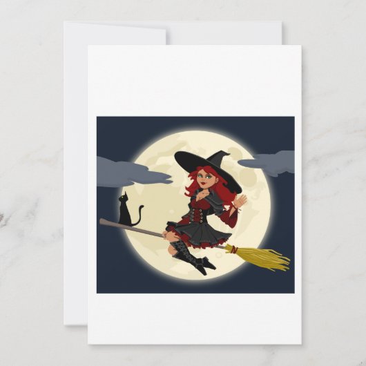 halloween-uitnodiging kaart (Voorkant)