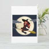 halloween-uitnodiging kaart (Staand voorkant)