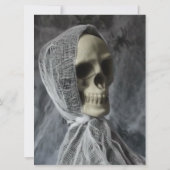 Halloween-uitnodiging Kaart (Achterkant)