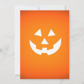 Halloween Uitnodiging Kaart 2 (Achterkant)