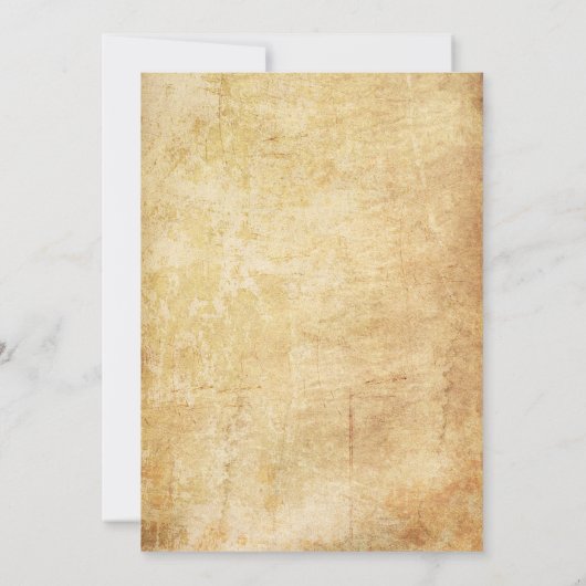 Halloween Uitnodiging Kaart met Bloedvlekken (Achterkant)