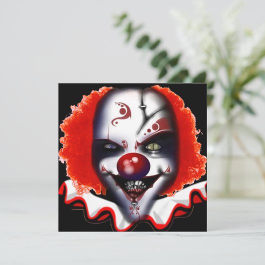 halloween uitnodiging kanselier meme (Staand voorkant)