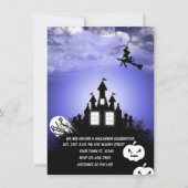 Halloween uitnodiging schrijf uw tekst (Voorkant)