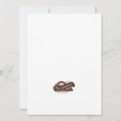 Halloween uitnodiging Spooky Cat (Achterkant)