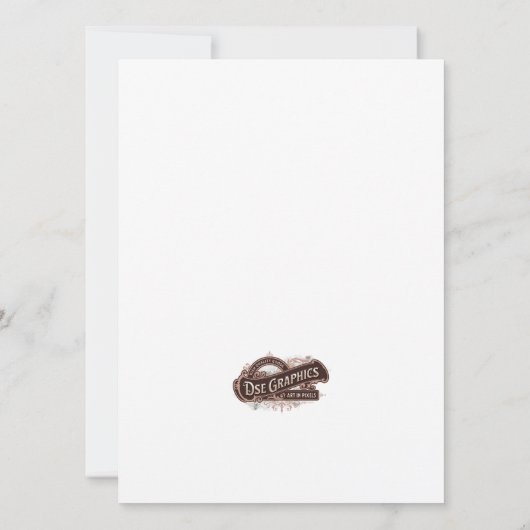 Halloween uitnodiging Spooky Cat (Achterkant)