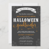Halloween uitnodiging / Volwassenen Halloween Fees (Voorkant)