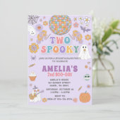 Halloween Uitnodiging voor verjaardag, bewerkbaar  (Staand voorkant)