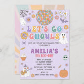 Halloween Uitnodiging voor verjaardag, bewerkbaar  (Voorkant / Achterkant)