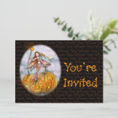 Halloween uitnodigingen (Staand voorkant)