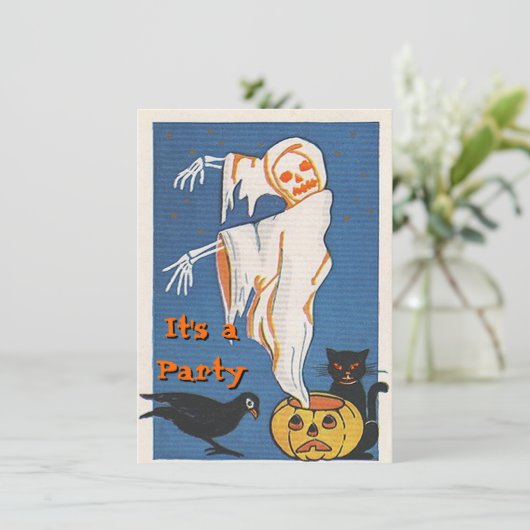  Halloween uitnodigingen (Staand voorkant)