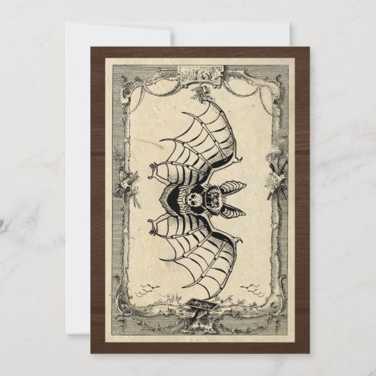 Halloween Uitnodigingen 2024 (Achterkant)