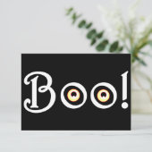 Halloween Uitnodigingen Gepersonaliseerde Hallowee (Staand voorkant)