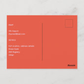 Halloween Uitnodigingen Halloween Kerst Mashup (Achterkant)