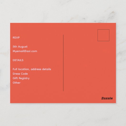 Halloween Uitnodigingen Halloween Kerst Mashup (Achterkant)