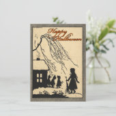  Halloween-uitnodigingen Kaart (Staand voorkant)