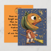 Halloween-uitnodigingen Kaart (Voorkant / Achterkant)