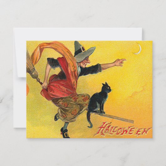  Halloween-uitnodigingen Kaart (Voorkant)