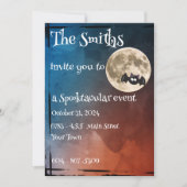 Halloween-uitnodigingen Kaart (Voorkant)