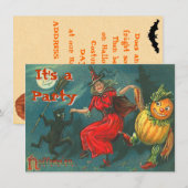  Halloween-uitnodigingen Kaart (Voorkant / Achterkant)