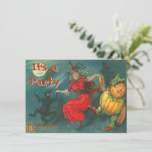  Halloween-uitnodigingen Kaart (Staand voorkant)