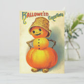 Halloween-uitnodigingen Kaart (Staand voorkant)