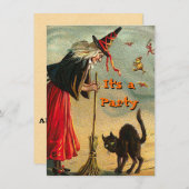 Halloween-uitnodigingen Kaart (Voorkant / Achterkant)