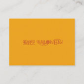 Halloween Uitnodigingen Spooky Viering (Achterkant)