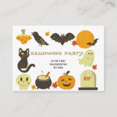 Halloween Uitnodigingen Spooky Viering (Voorkant)