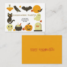 Halloween Uitnodigingen Spooky Viering