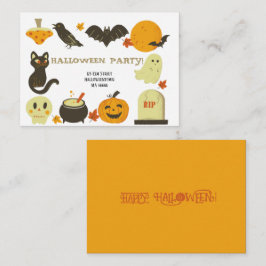 Halloween Uitnodigingen Spooky Viering