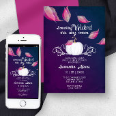 Halloween Uitnodigingen Sweet 16 Verjaardagsfeestj