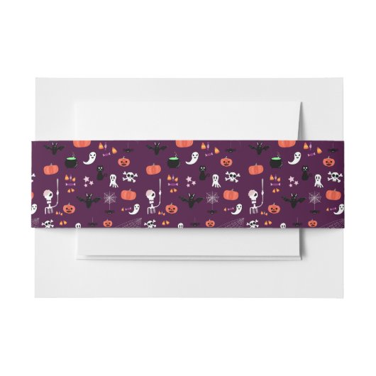 Halloween Uitnodigingen Wikkel (Voorkant Voorbeeld)