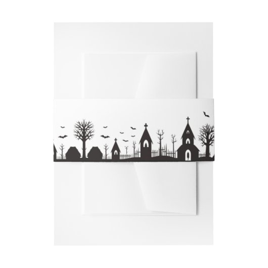 Halloween Uitnodigingen Wikkel (Voorkant Voorbeeld)