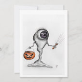 Halloween-uitnodigingskaart Kaart (Voorkant)