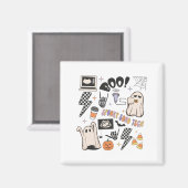 Halloween Ultrasound Tech Herfst Autumn Sonograaf Magneet (Voorkant / Achterkant)